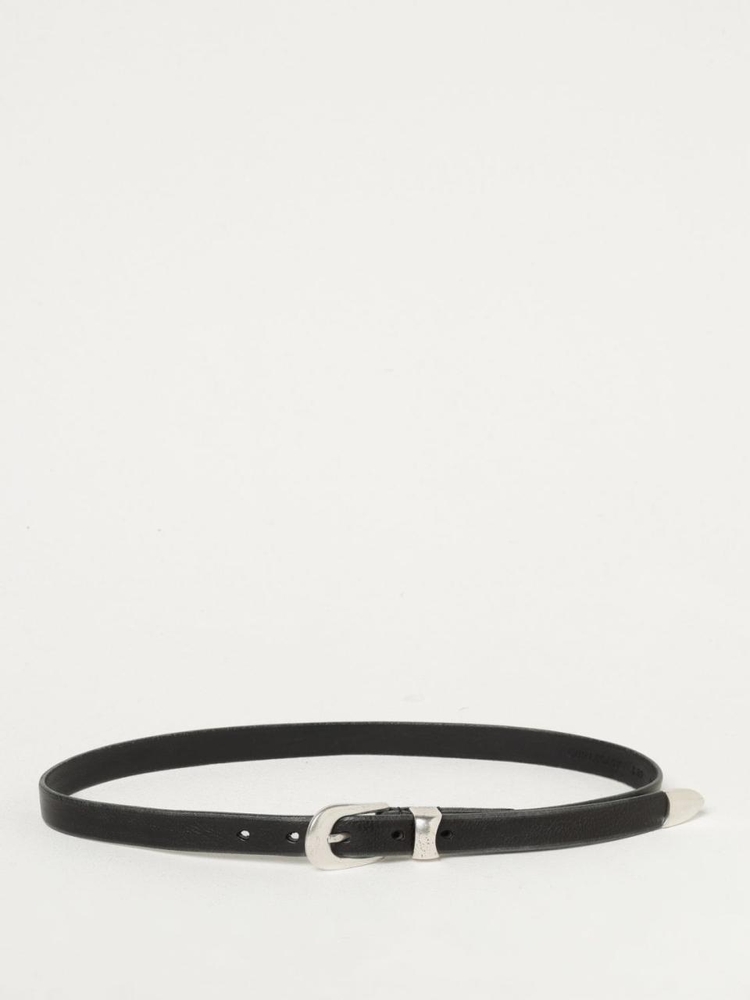 아워레가시 FW24 Our Legacy Mens Belt A2208BBLA Black