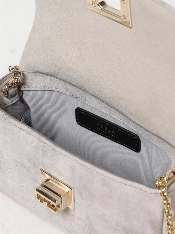 훌라 FW24 Furla womens shoulder bag WE00687BX3355 Y3000 Silver