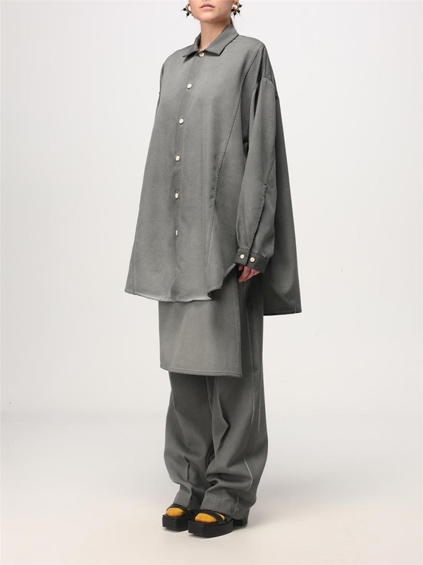 써네이 FW24 Sunnei Womens Shirt RTWXSHR018 7323 Gray