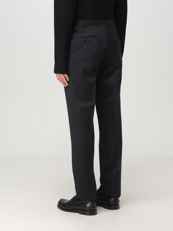 제냐 FW24 Zegna mens trousers 840F03A875TB12 Black