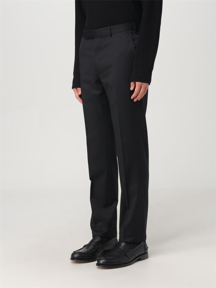 제냐 FW24 Zegna mens trousers 840F03A875TB12 Black