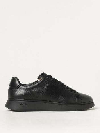 보스 FW24 Sneakers Boss in pelle 50529543 005 Black