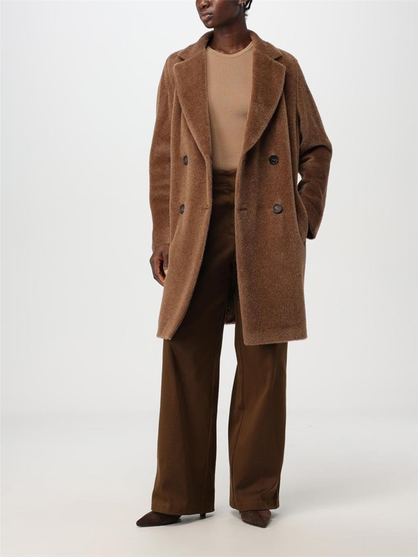 S 막스마라 FW24 S Max Mara Wool Blend Coat 2429016193600 026 Camel