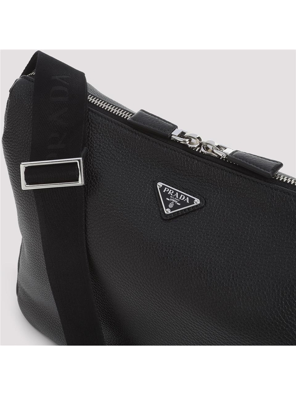 프라다 SS25 Prada Daino Crossbody Bag 2VH182VNOO.2BBE Black