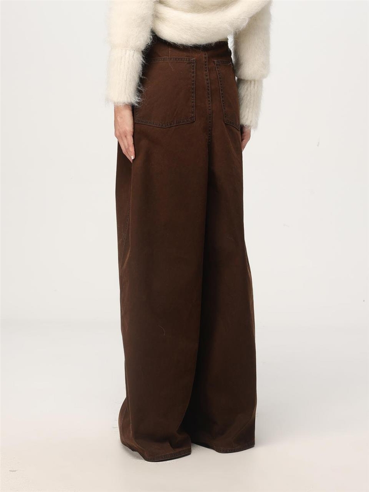 써네이 FW24 Sunnei Womens Trousers RTWXBOT014 0115 Brown