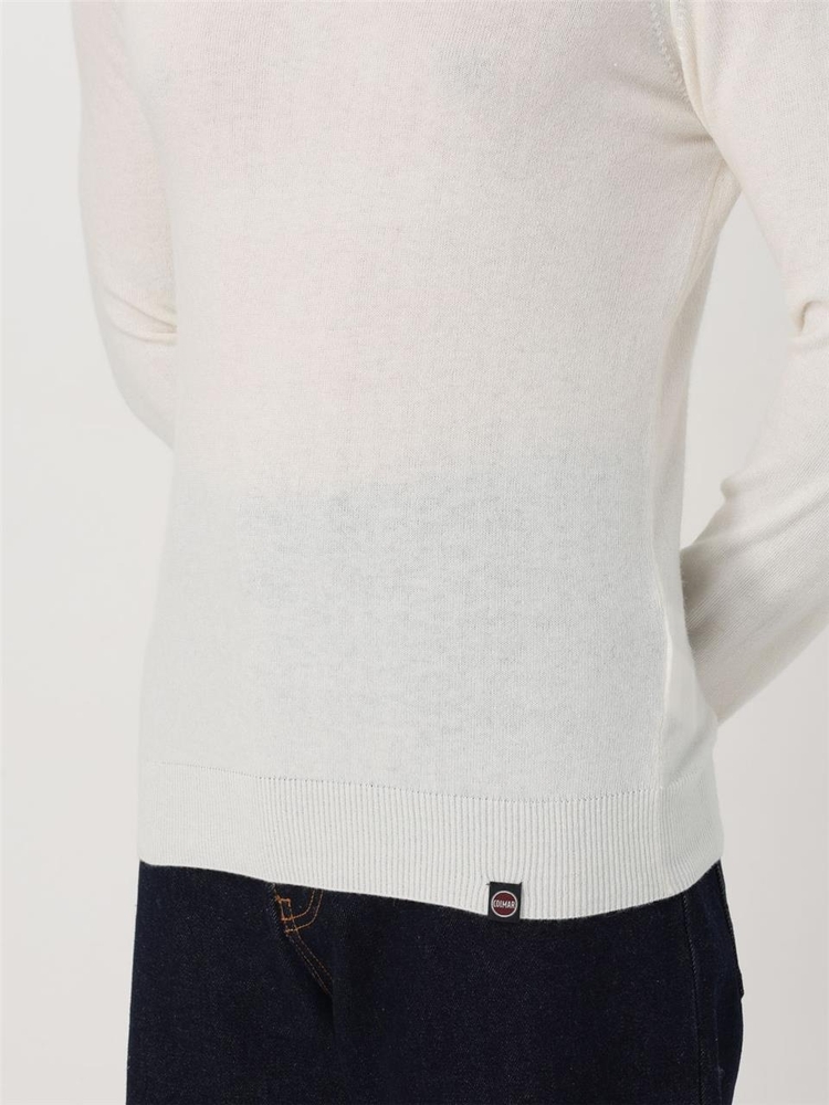 콜마르 FW24 Colmar wool blend sweater 4481R2YP 01 White