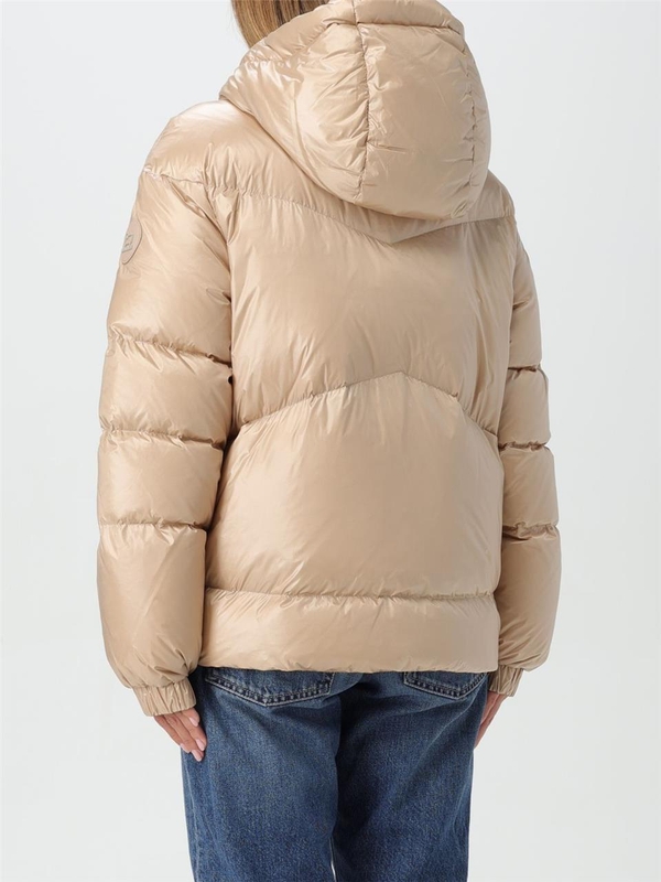 울리치 FW24 Woolrich shiny nylon down jacket CFWWOU0925FRUT3085 7125 Beige