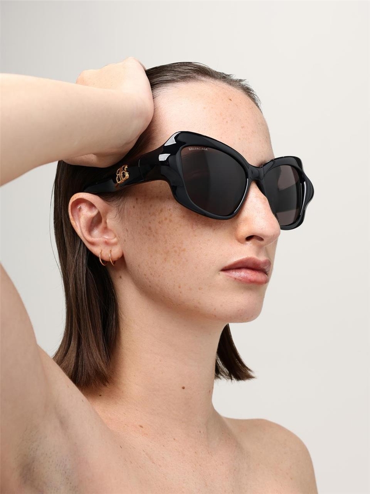 발렌시아가 FW24 Balenciaga womens sunglasses 794304T0007 1000 Black