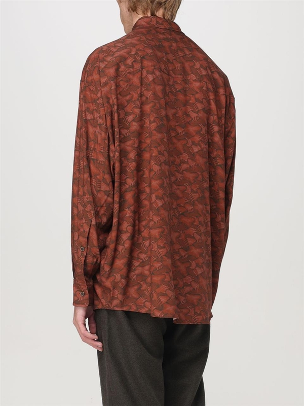 마리아노 FW24 Magliano Mens Shirt S28013924LR24 45 Brick