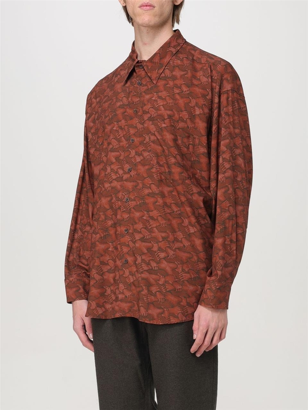 마리아노 FW24 Magliano Mens Shirt S28013924LR24 45 Brick