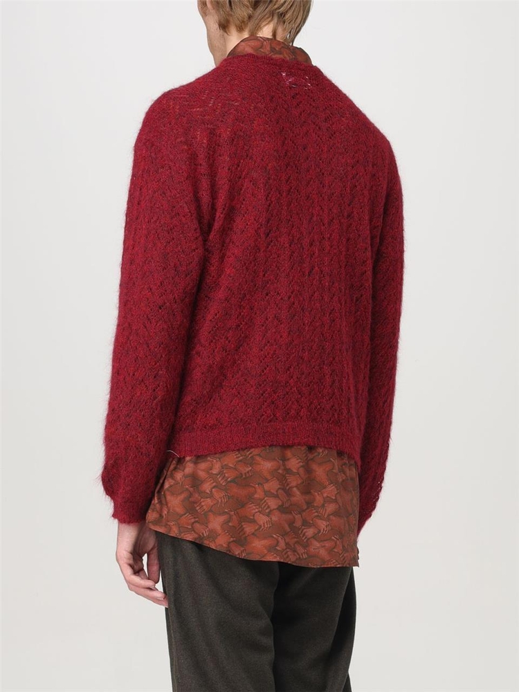 마리아노 FW24 Magliano Mens Jersey S58305884LR84 45 Burgundy