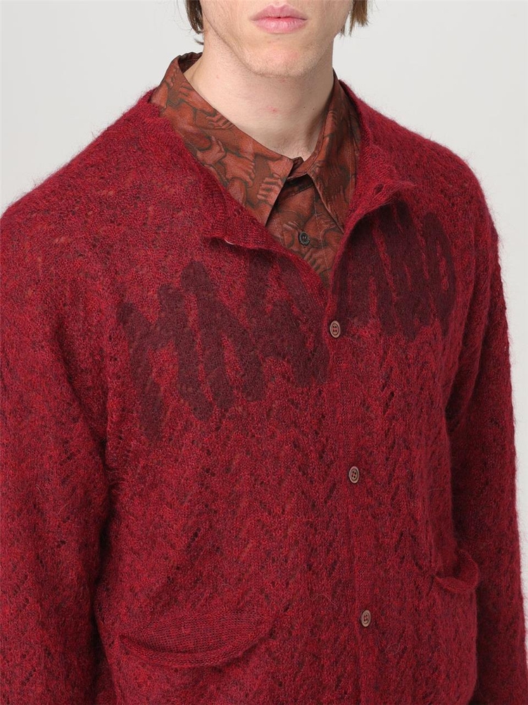 마리아노 FW24 Magliano Mens Jersey S58305884LR84 45 Burgundy