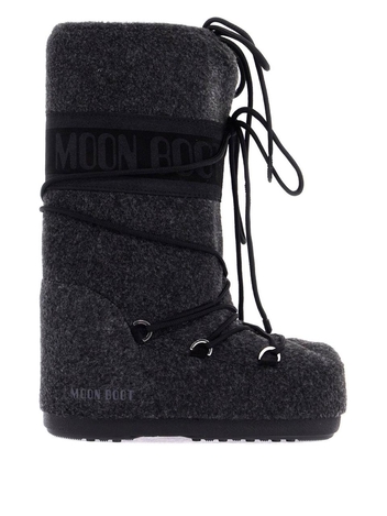 문 부츠 SS25 icon felt snow boots an 80D1402960 BLACK MELANGE