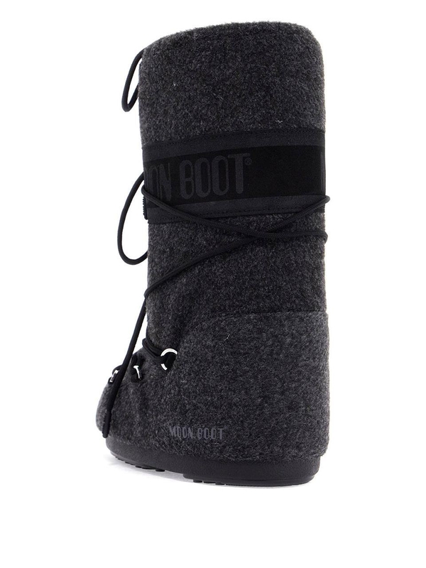 문 부츠 SS25 icon felt snow boots an 80D1402960 BLACK MELANGE