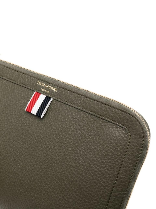 톰 브라운 FW24 Thom Browne Wallets MAC072AL0090320 DKGREEN