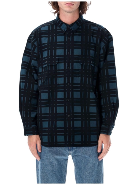 리바이스 스케이트보딩 FW24 LEVIS SKATEBOARDING T-shirts and Polos A09530010 BLACK POND PLAID