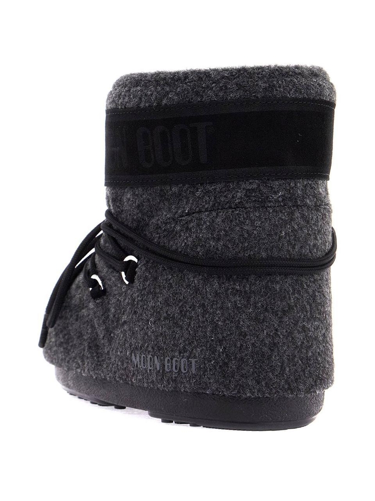 문 부츠 SS25 icon low felt snow boots an 80D1409590 BLACK MELANGE