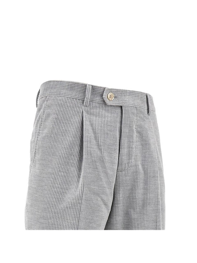 브루넬로쿠치넬리 FW24 BRUNELLO CUCINELLI TROUSERS MY476L00H.C021-C021 Grey