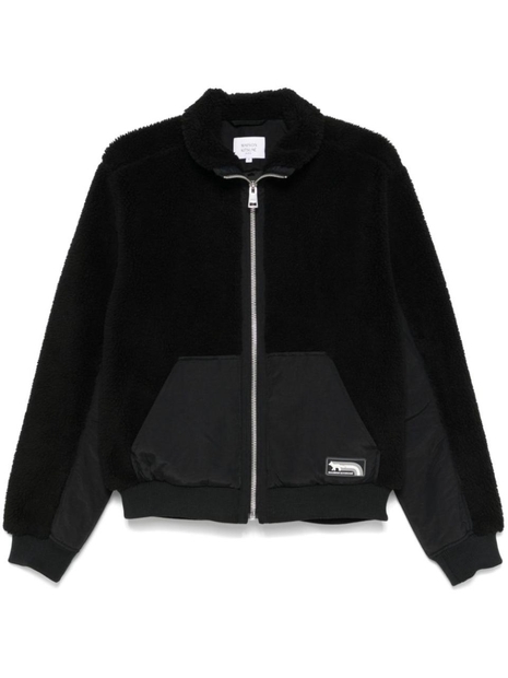 메종키츠네 FW24 MAISON KITSUNE Coats Black NM02101WM2012P199 Black