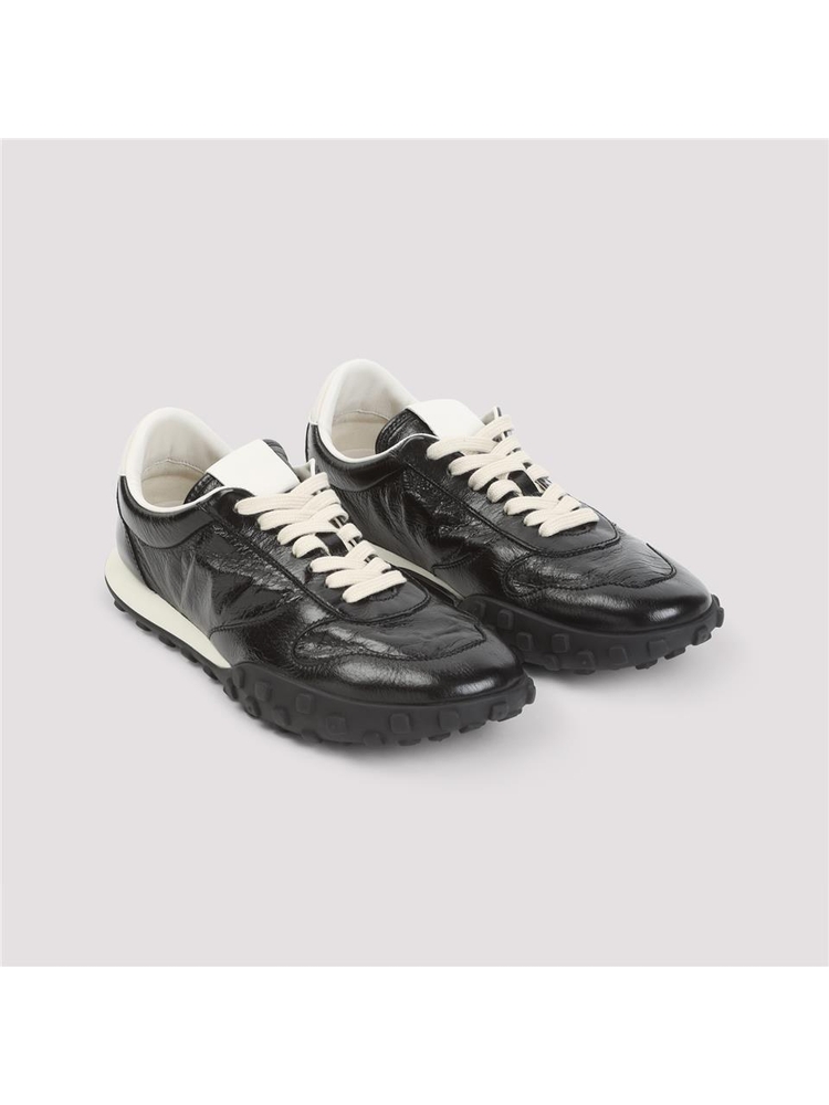 질샌더 SS25 Jil Sander Low Top Sneakers J32WS0056.P8178 Black