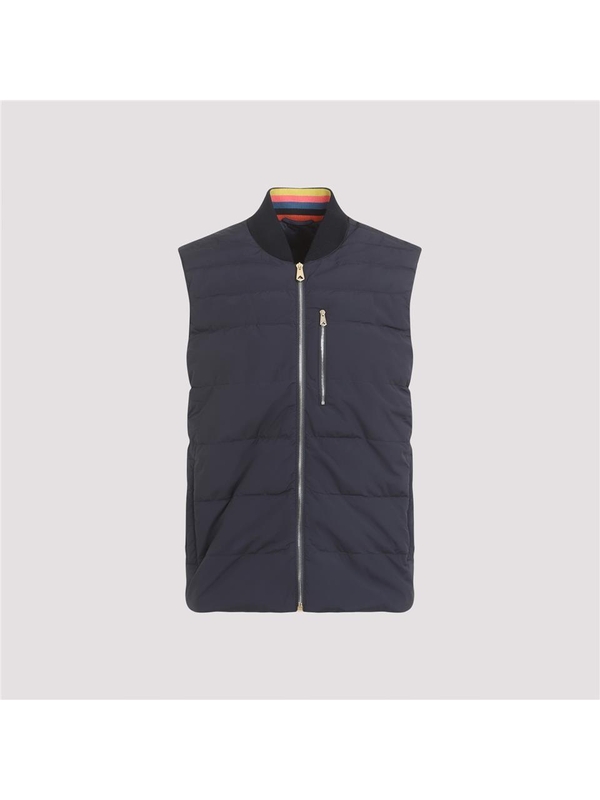 폴 스미스 SS25 Paul Smith Hybrid Down Gilet M1R402Z.P01501 Blue