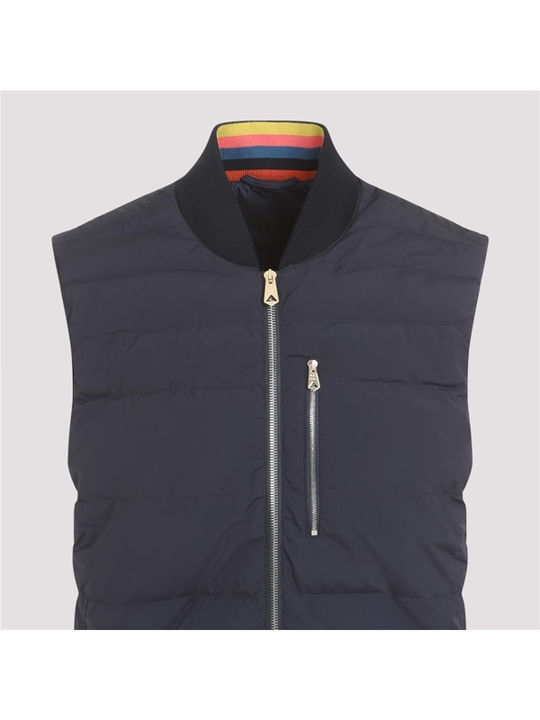 폴 스미스 SS25 Paul Smith Hybrid Down Gilet M1R402Z.P01501 Blue