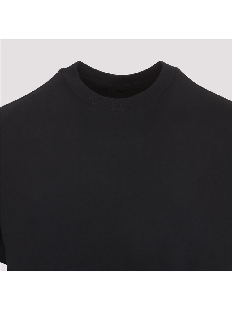 질샌더 SS25 Jil Sander Cotton 3 Pack T-Shirt J47GC0001.J45048 Black