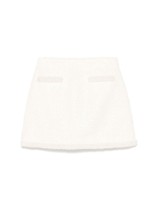 셀프포트레이트 SS25 Skirt Self Portrait RS25-164SK-C  CREAM One Color