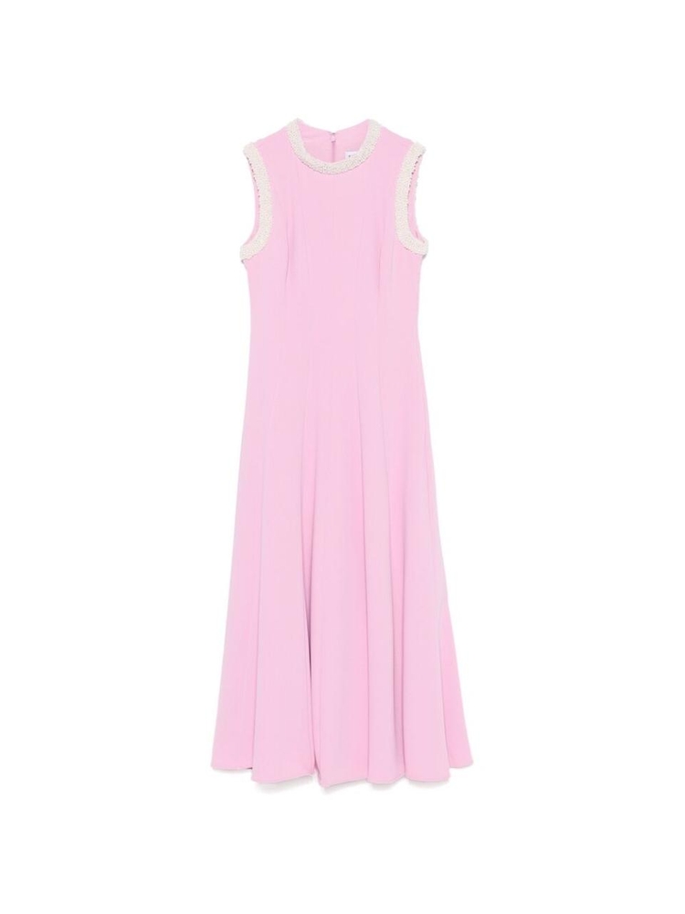 셀프포트레이트 SS25 Dress Self Portrait RS25-114MA-P  PINK One Color