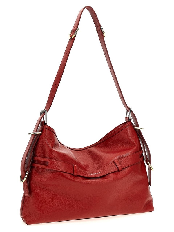 지방시 FW24 Voyou Media shoulder bag BB510BB238640 Red