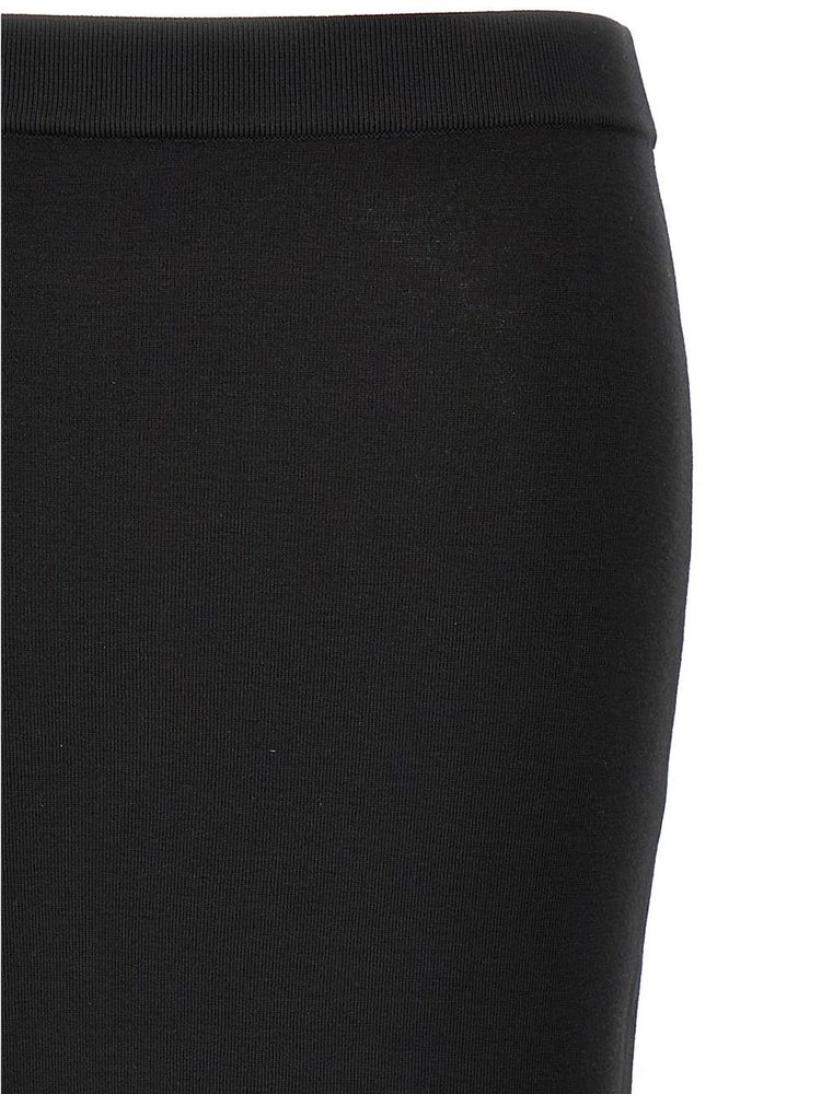 생로랑 FW24 Wool skirt 809129Y76WQ1000 Black  