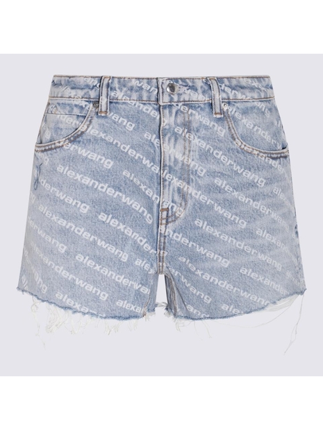 알렉산더 왕 SS25 Alexander Wang Shorts 4DC2204781270 Pebble Bleach