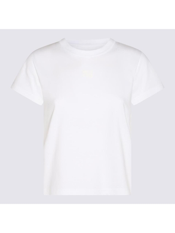 알렉산더 왕 SS25 Alexander Wang T-shirts and Polos White 4CC3241521100 White