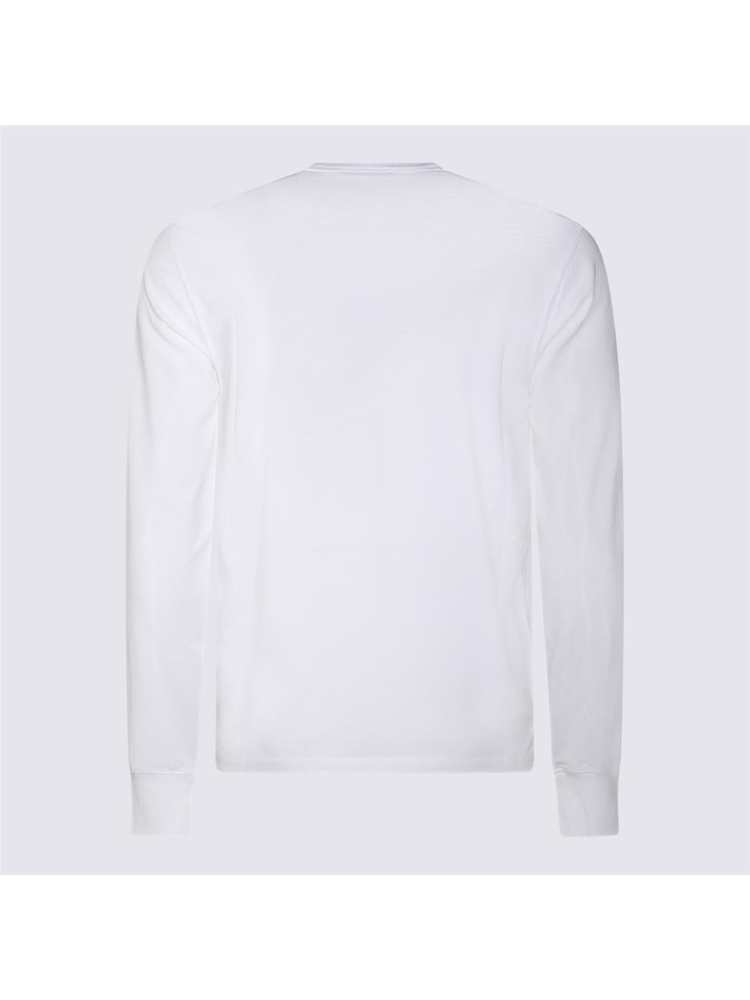 톰 포드 SS25 Tom Ford T-shirts and Polos White JHL005JMT002S23AW002 White