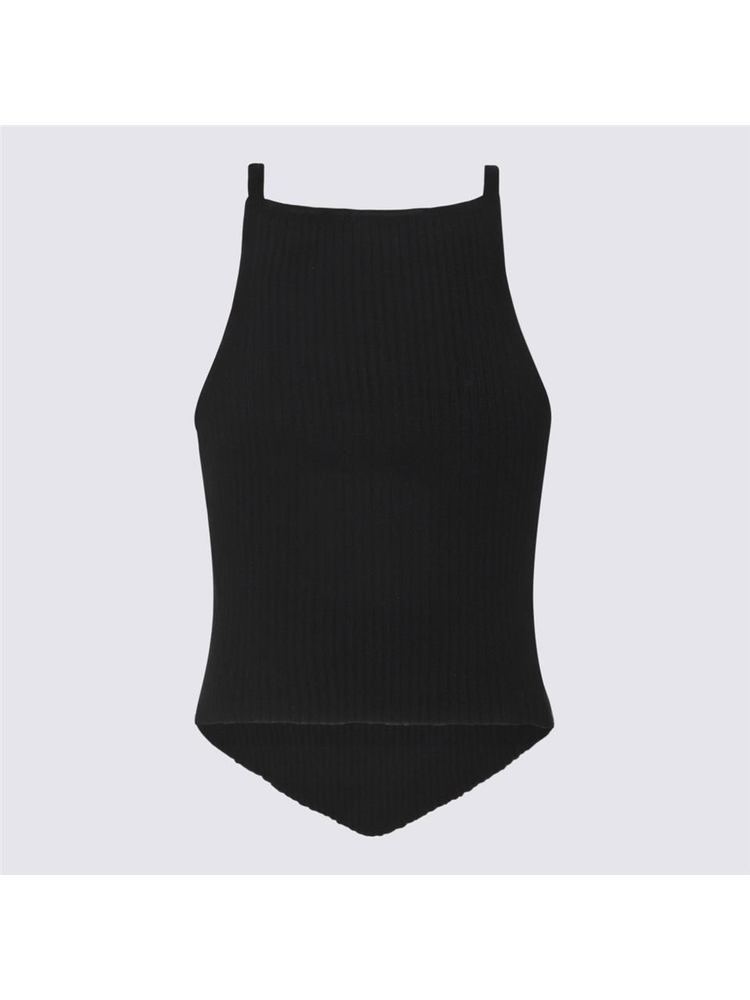 꾸레쥬 SS25 Courreges Top Black VESMTO042FI00019999 Black