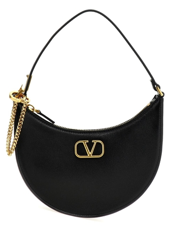 발렌티노 가라바니 FW24 ValentinoGaravani Mini Hobo VLogo shoulder bag 5W0P0W19DLG0NO Black  