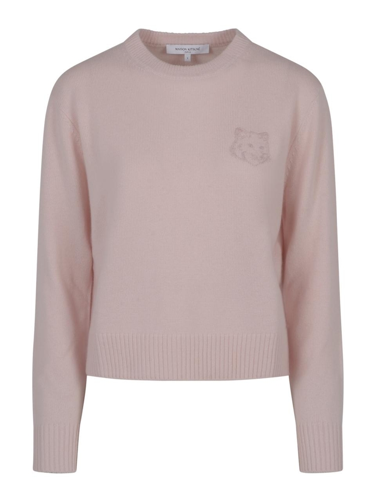 메종키츠네 FW24 MAISON KITSUNE Sweaters NW00810KT1112P600 LIGHT PINK