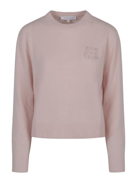 메종키츠네 FW24 MAISON KITSUNE Sweaters NW00810KT1112P600 LIGHT PINK