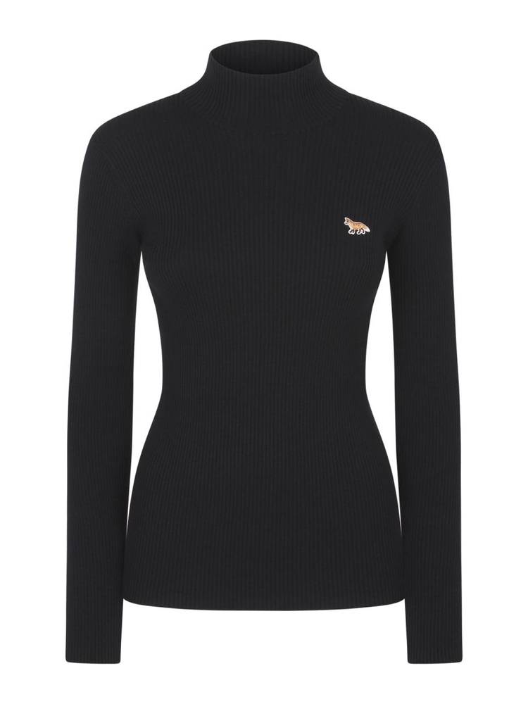 메종키츠네 FW24 MAISON KITSUNE Sweaters Black NW00807KT1091P199 Black