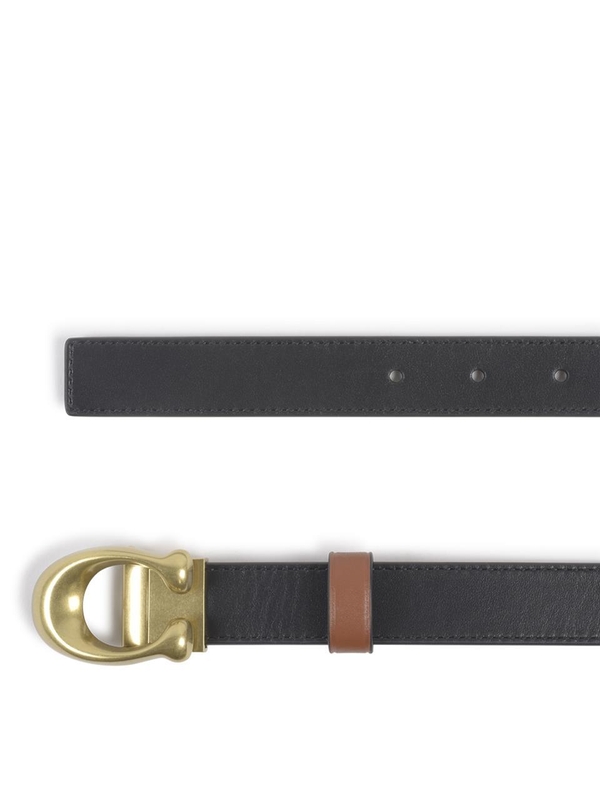 코치 FW24 Coach Belts CA849B4OH1 B4/Black 1941 Saddle