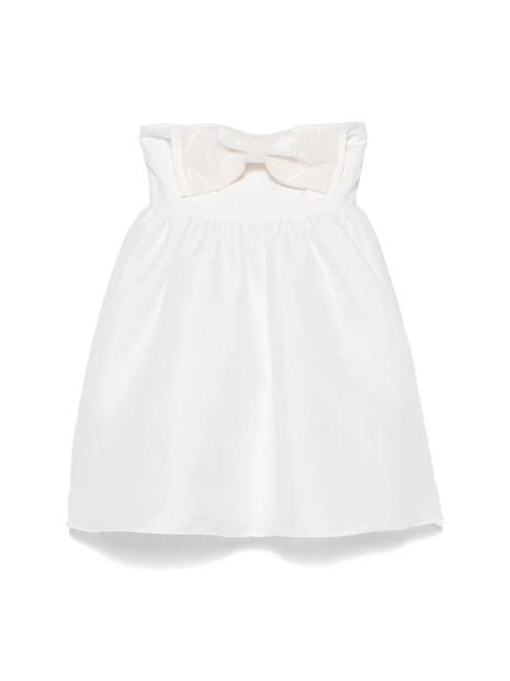 셀프포트레이트 SS25 Dress Self Portrait RS25-128S-W  WHITE One Color