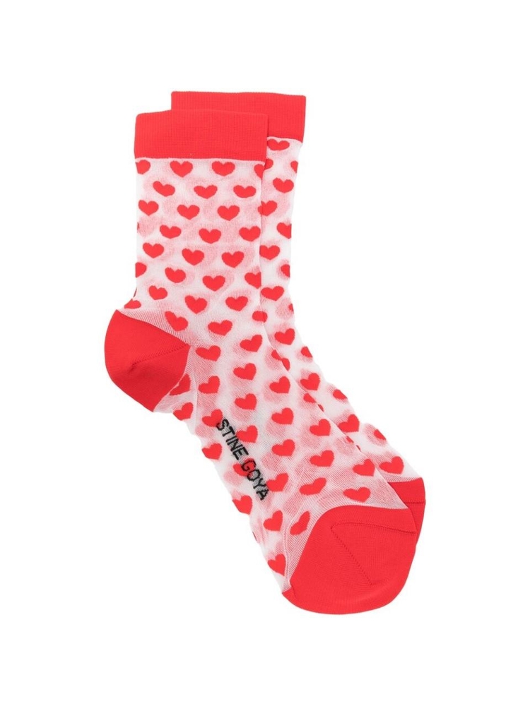 스타인 고야 SS25 Sock Stine Goya SGA013 2288 HEART One Color