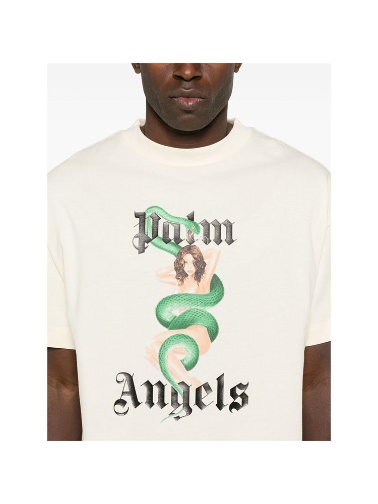 팜 엔젤스 SS25 T-shirt Palm Angels PMAA001S25JE R007 0B10 One Color