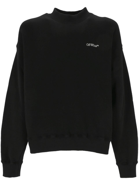 오프 화이트 FW24 Off White Sweaters OMBA054F24FLE00A1084 BLACK-MU