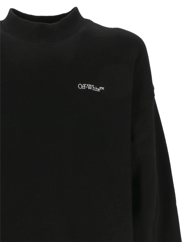 오프 화이트 FW24 Off White Sweaters OMBA054F24FLE00A1084 BLACK-MU