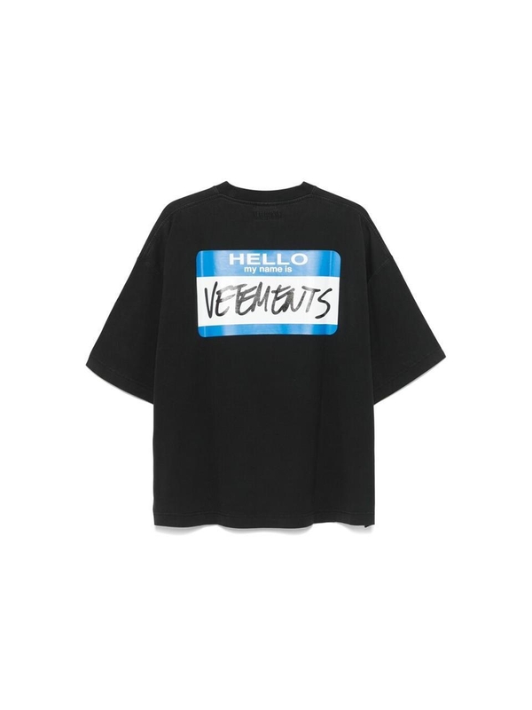 베트멍 SS25 T-shirt Vetements UA66TR710B  1000 One Color