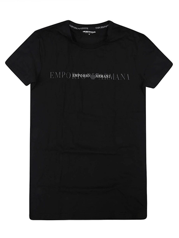 엠포리오 아르마니 FW24 Emporio Armani T-shirts and Polos Black 1110354F72900020 Black