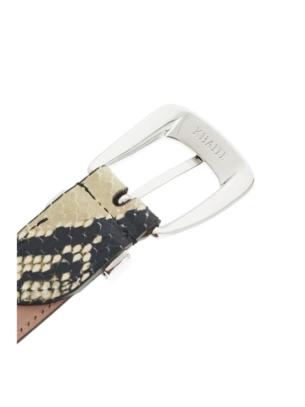 케이트 SS25 python-printed benny belt 10012 803 NATURAL