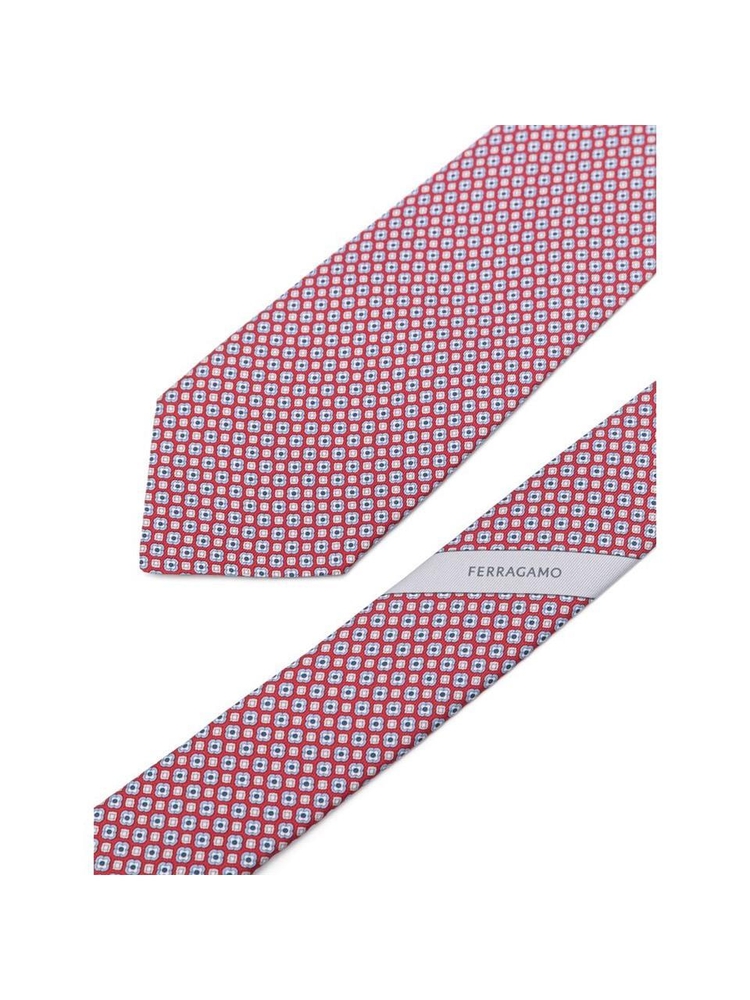 페라가모 SS25 Tie Salvatore Ferragamo 351220 0778595 BORDE One Color