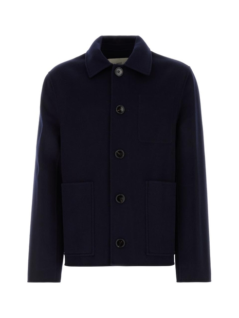 아미 FW24 I LOVE COATS HJK268WV0022 4011 NAVYBLUE